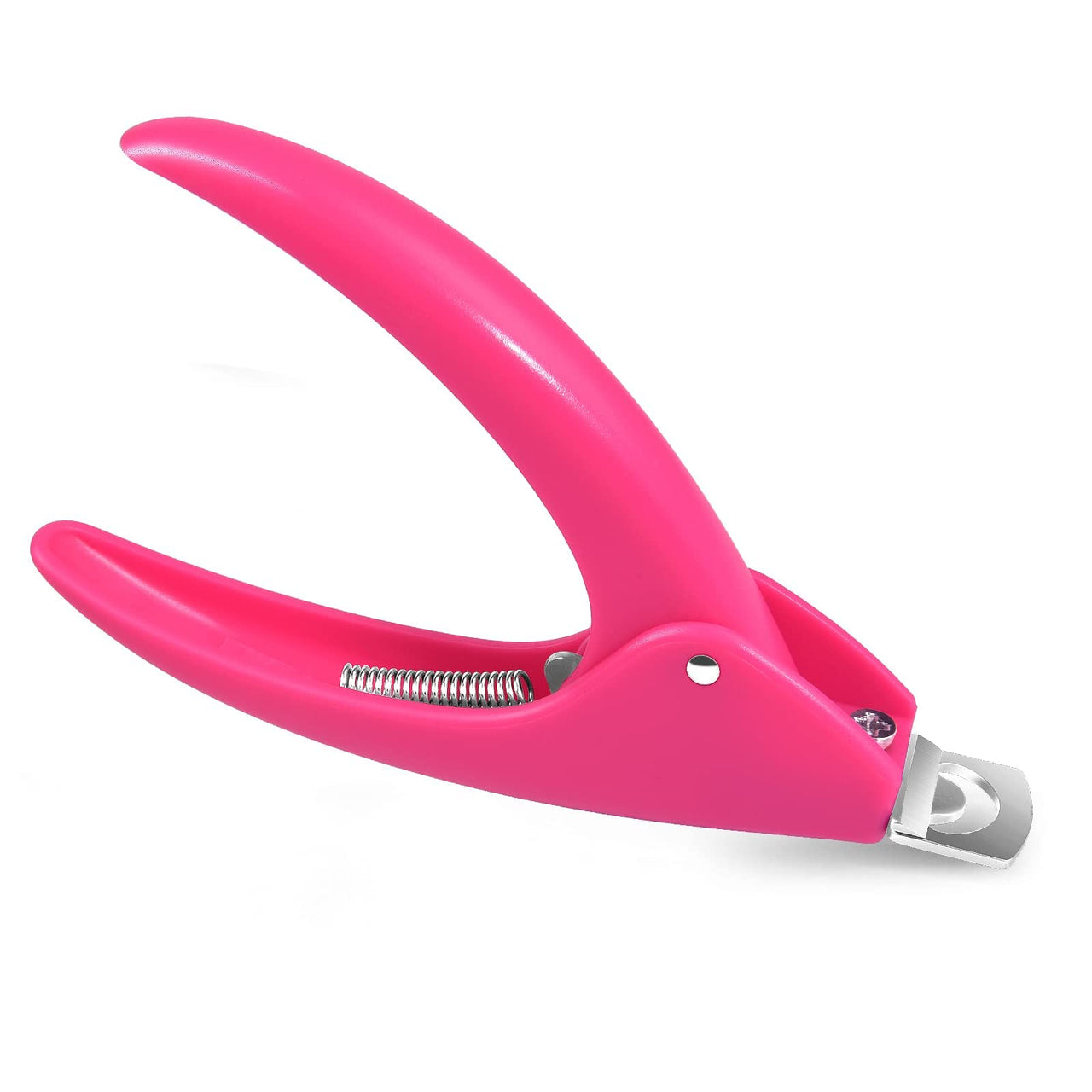 Acrylic Nail Tip Cutter silver/pink