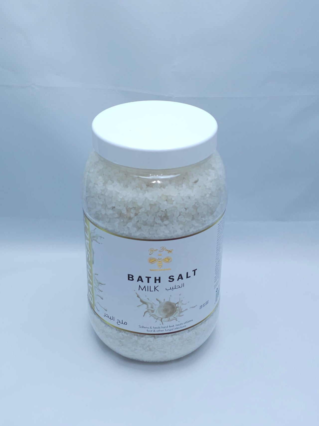 B. Beauty Bath Salt 3kg - Milk - White