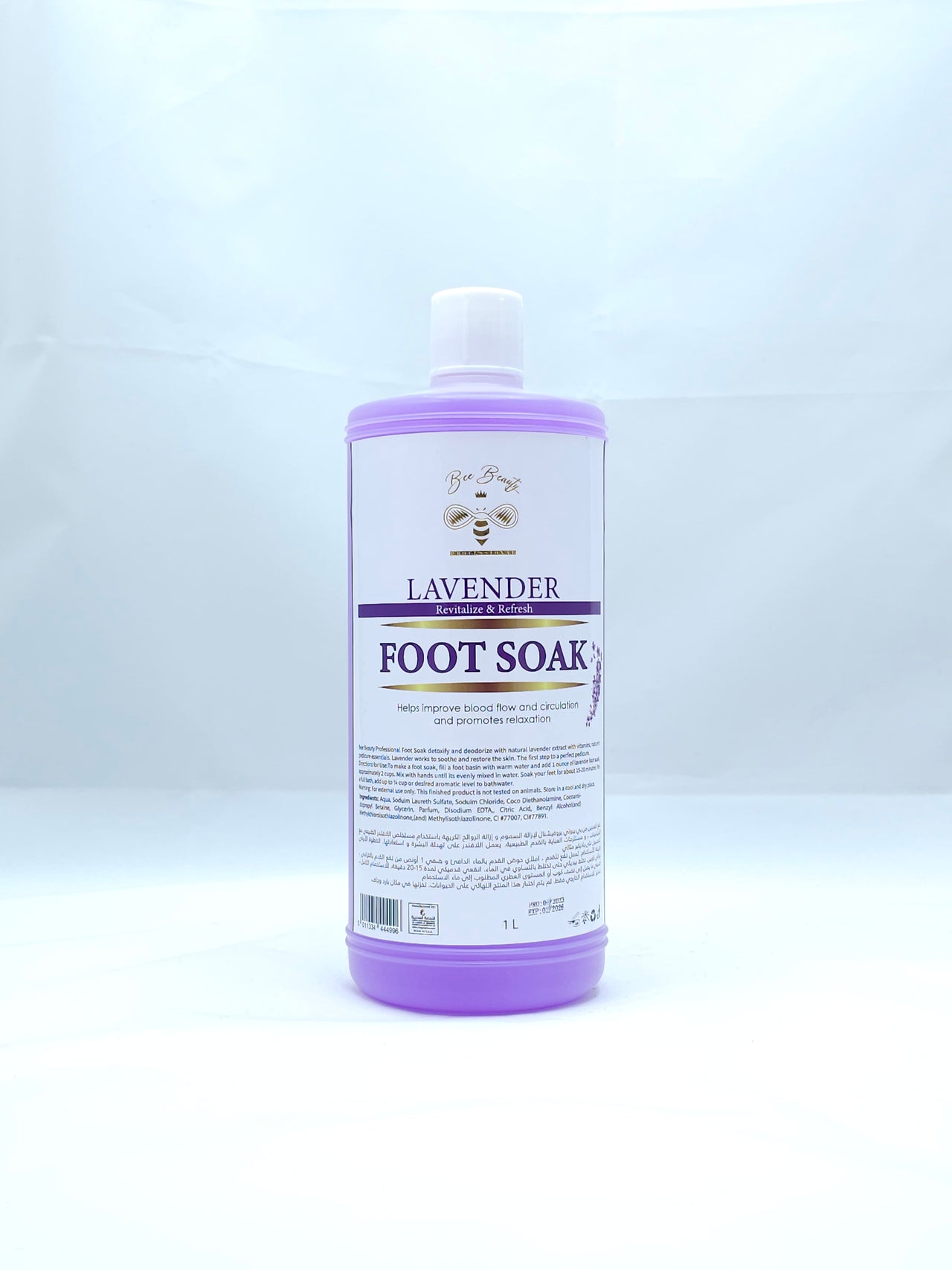 B. Beauty Foot Soak 1 L - Lavender - Purple