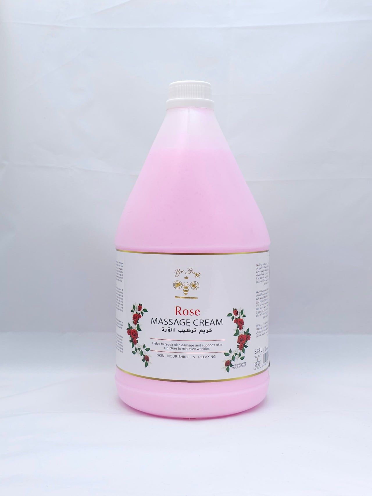 B. Beauty Massage Cream 1Gal - Rose - Pink
