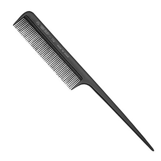 Comb Hair cutting with tail black