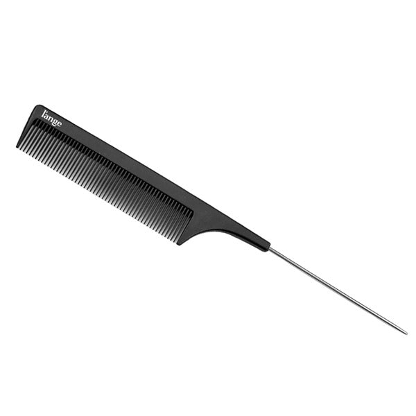 Comb with steel tail (Carbon) black