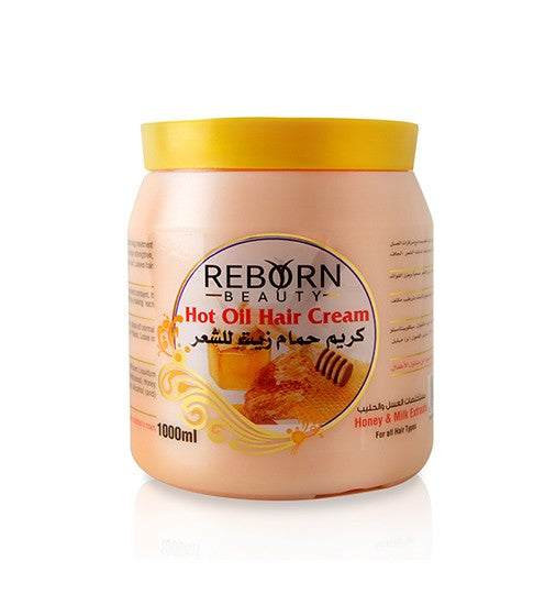 Hot Oil Hair Cream With Honey Milk - 1000ML