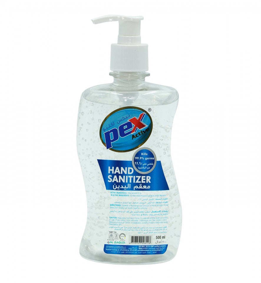 Pex active Hand Sanitizer Liquid 500 ml